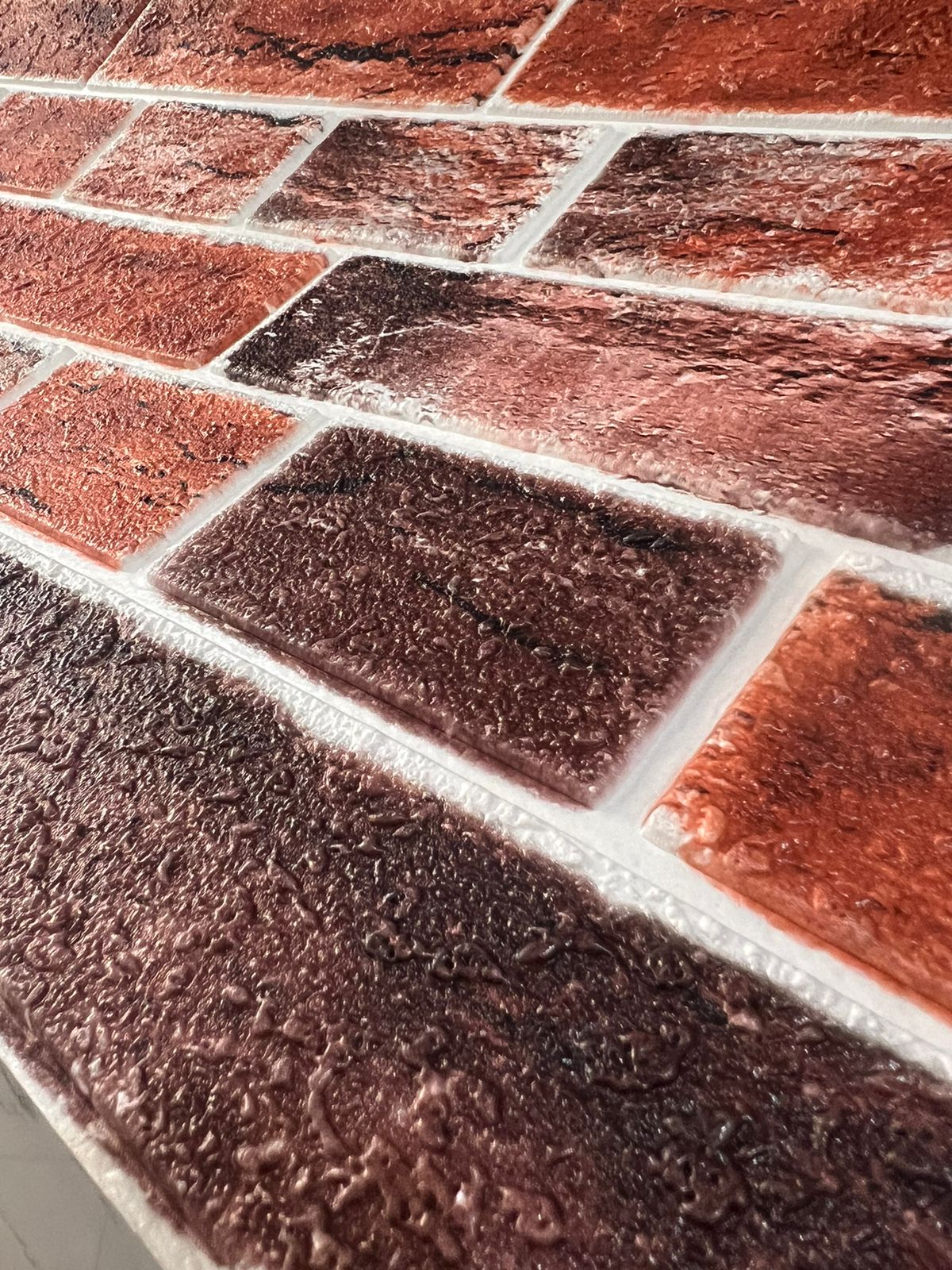 Panel Adhesivo ladrillo rustico