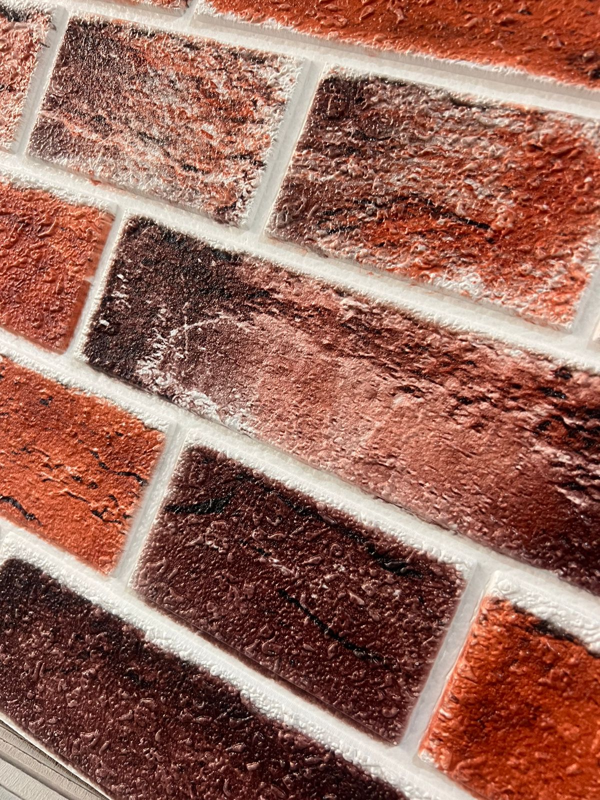 Panel Adhesivo ladrillo rustico