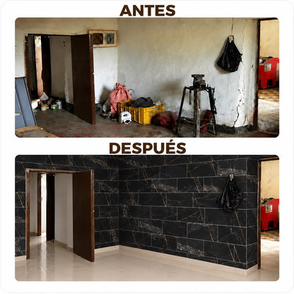 Panel Adhesivo Mármol XBM-16 30cmx60cm x 10 unidades