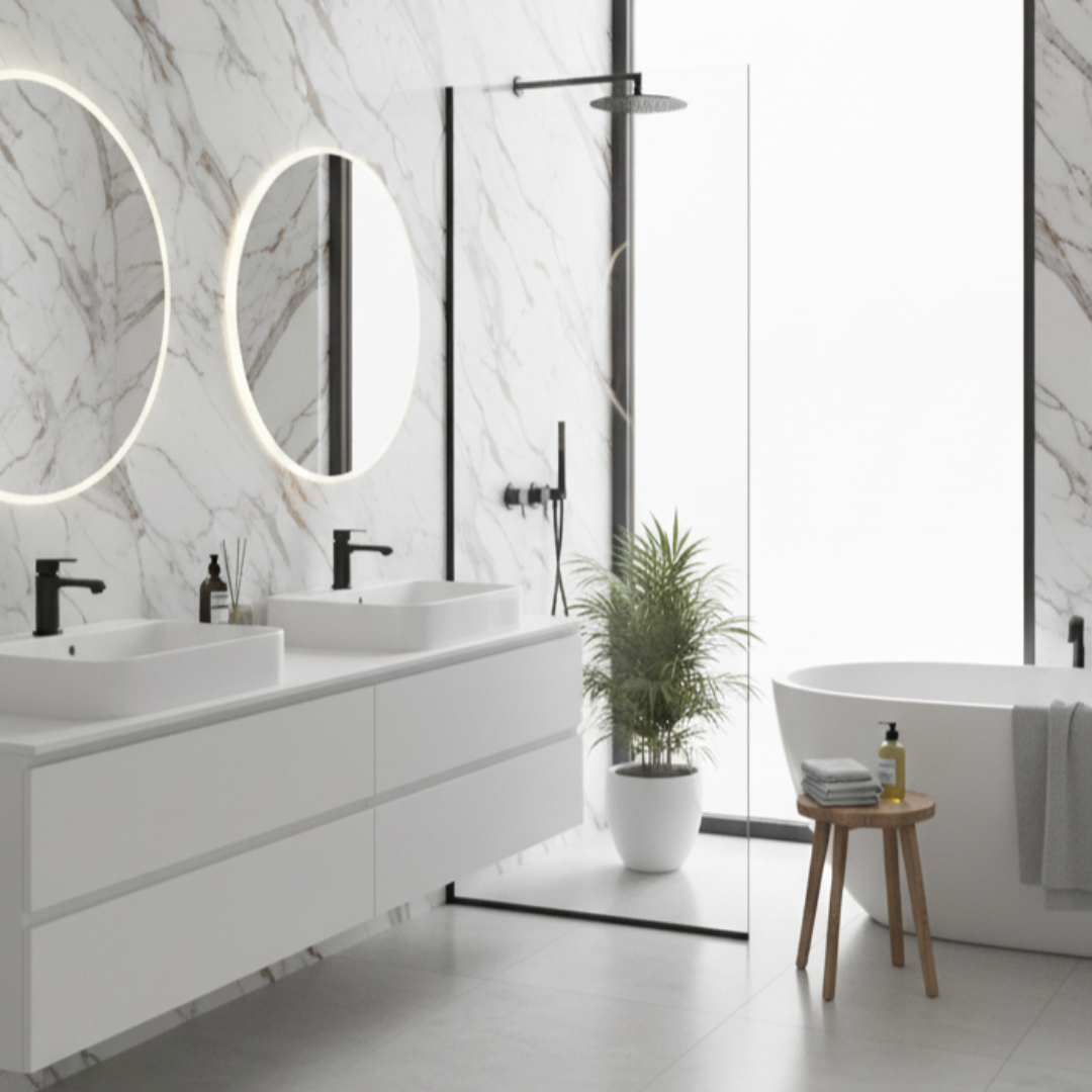 Rollos de Mármol Adhesivos