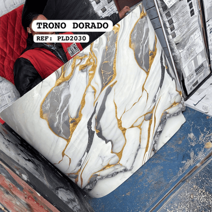 Rollo de mármol Trono Dorado PLD2030 - 1.20 x 2.40 Metros