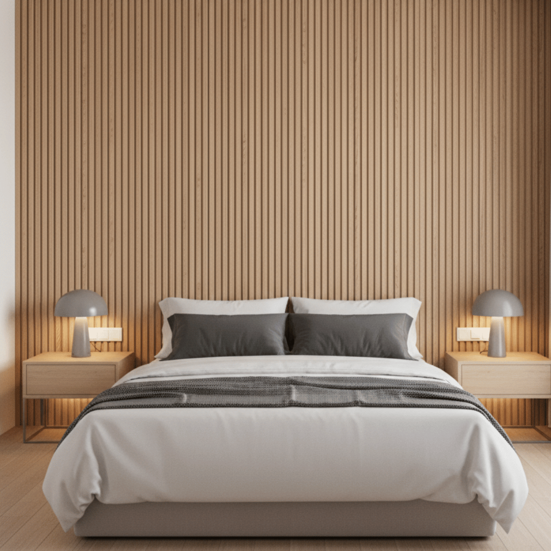 Rollos de Mármol Adhesivos Madera Beige QDF114 - 1.20 x 2.40 Metros