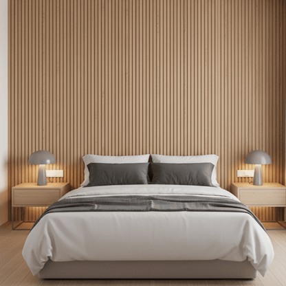 Rollos de Mármol Adhesivos Madera Beige QDF114 - 1.20 x 2.40 Metros