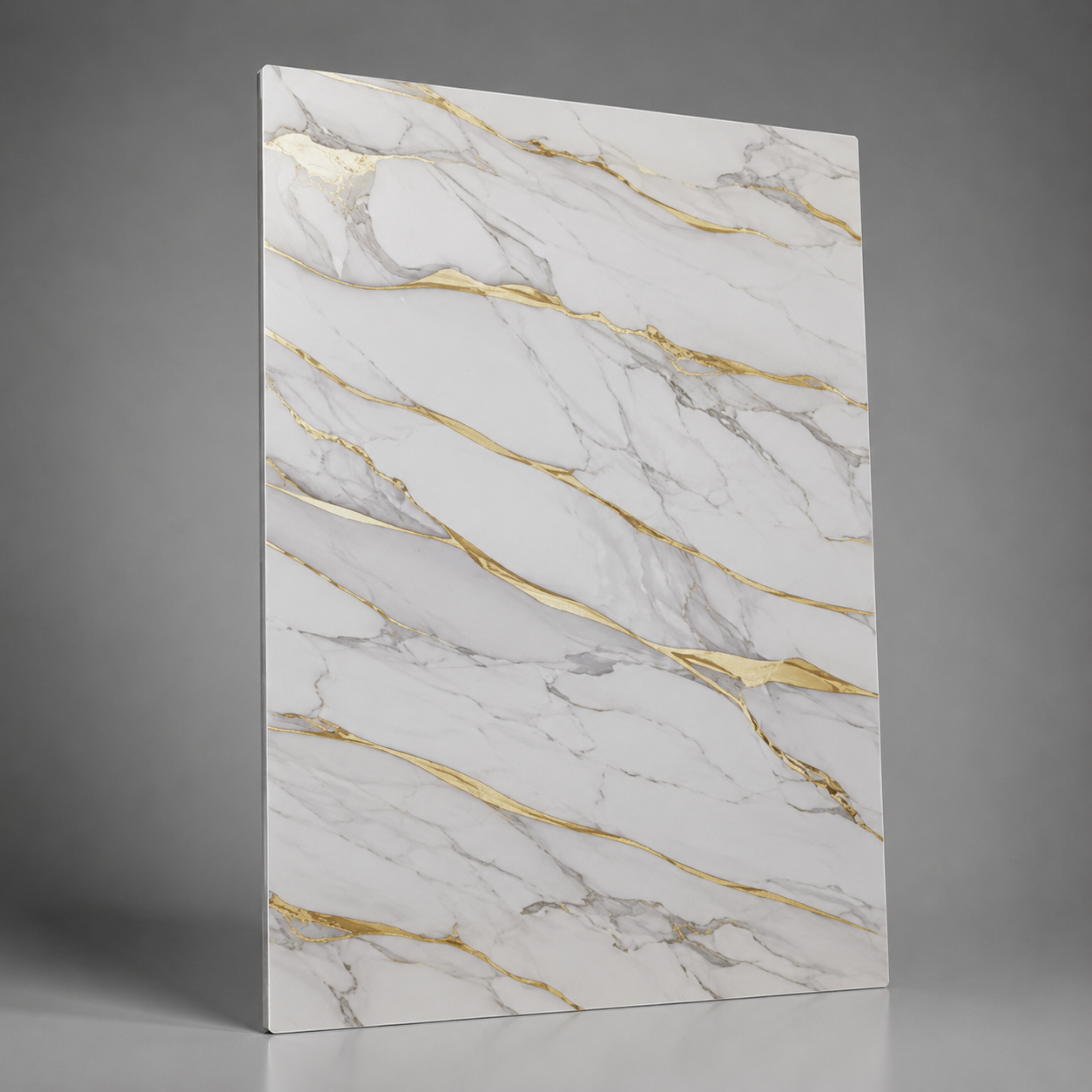 Panel Adhesivo Mármol Marfil Dorado x10 unidades