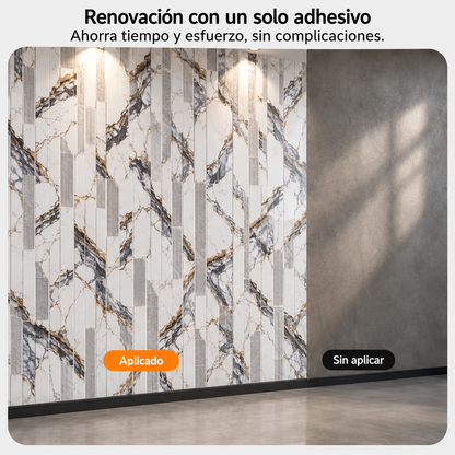 Mármol adhesivos 3D YX-18 30cmx60cm x 10 unidades
