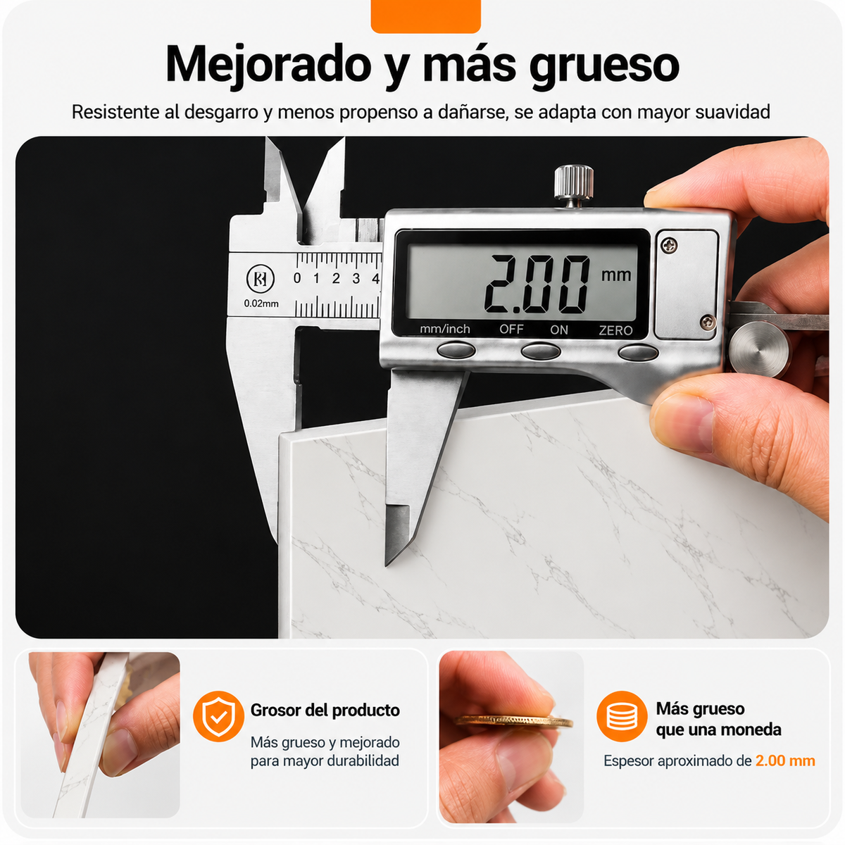 Panel Adhesivo Mármol Nube de Plata 30cmx60cm  x10 unidades