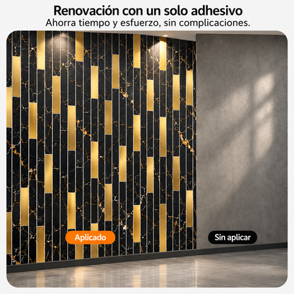 Mármol adhesivos 3D YX-08  30cmx60cm x 10 unidades