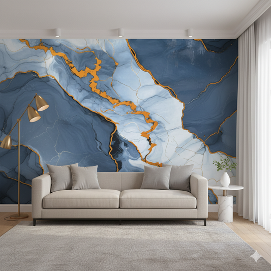 Rollo de mármol Travertino Azul