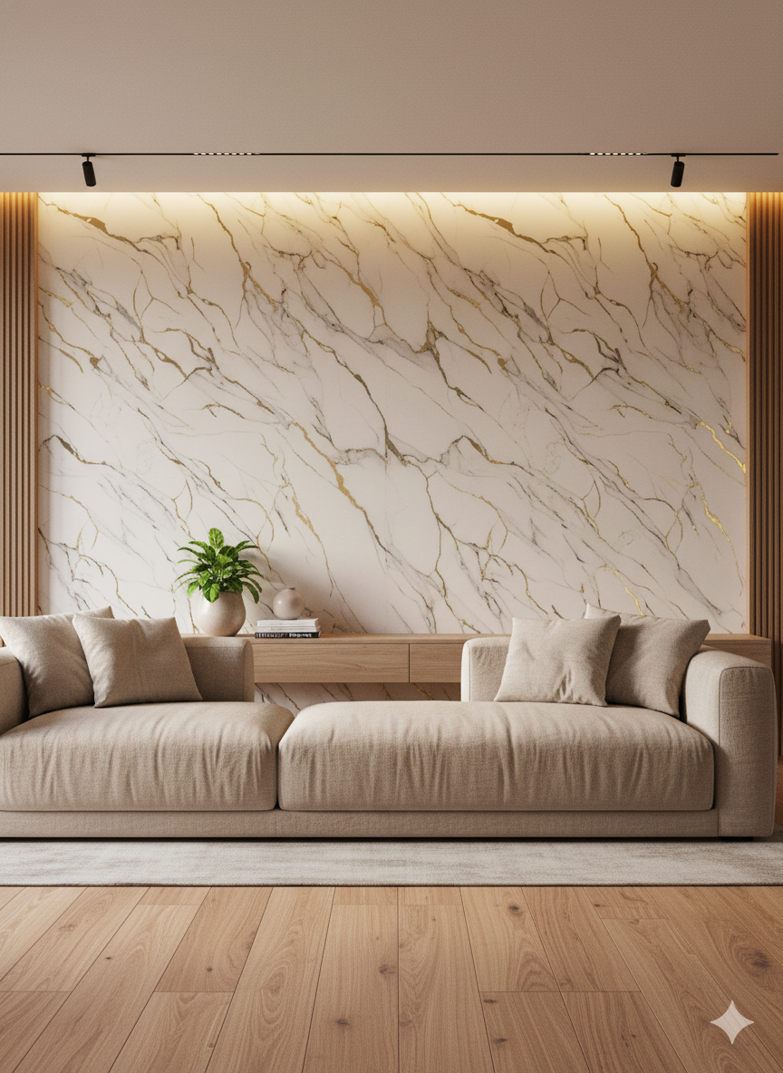 Rollos de Mármol Adhesivos