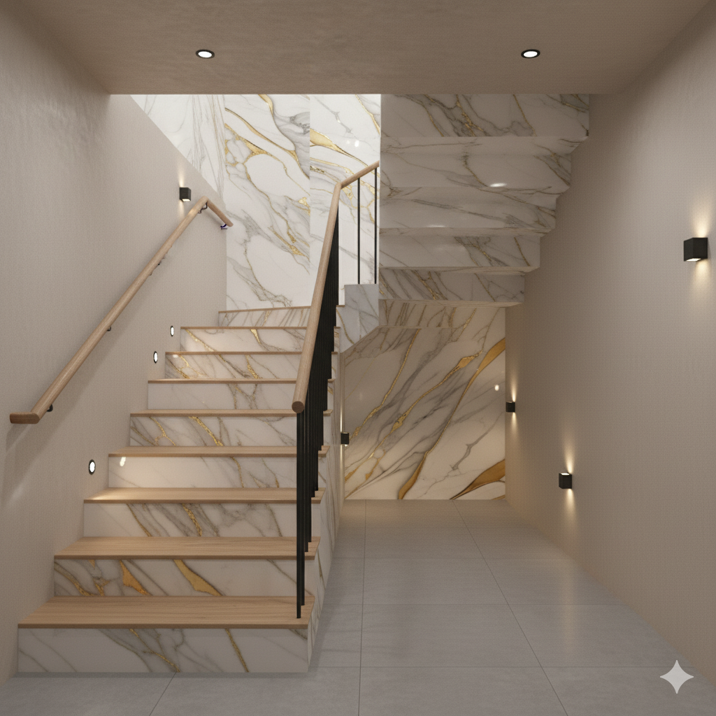 Rollo de mármol adhesivo Blanco de Lujo UVS-6