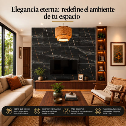 Panel Adhesivo Mármol XBM-16 30cmx60cm x 10 unidades