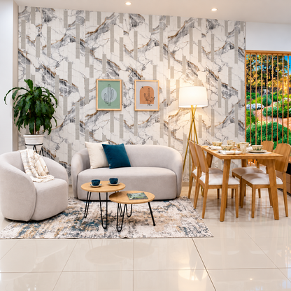 Mármol adhesivos 3D YX-18 30cmx60cm x 10 unidades