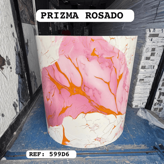 Rollos de Mármol Prizma Rosado 599D6 -1.20 x 2.40 Metros
