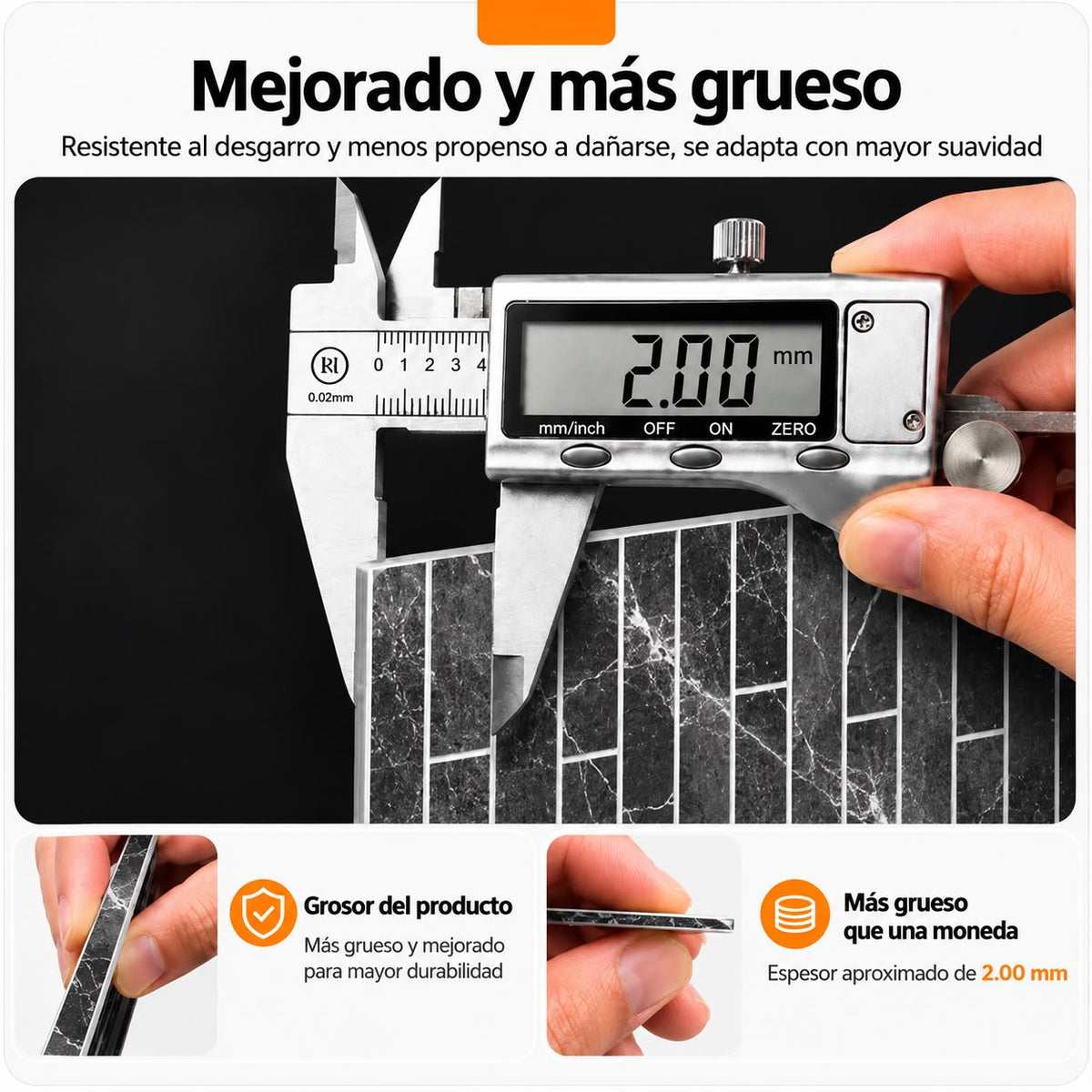 Mármol adhesivos 3D YX-04 30cmx60cm x10 unidades