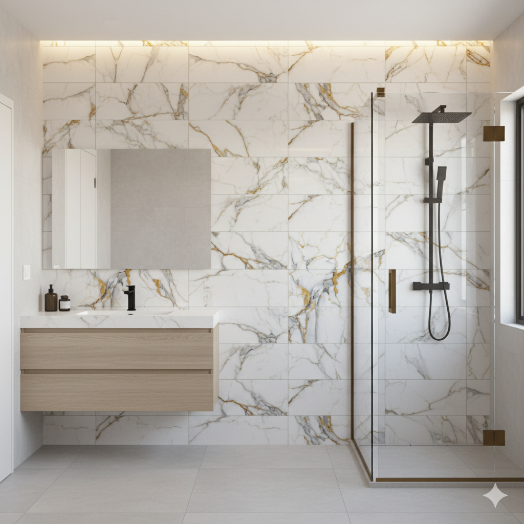 Panel Adhesivos De Mármol x10 unidades