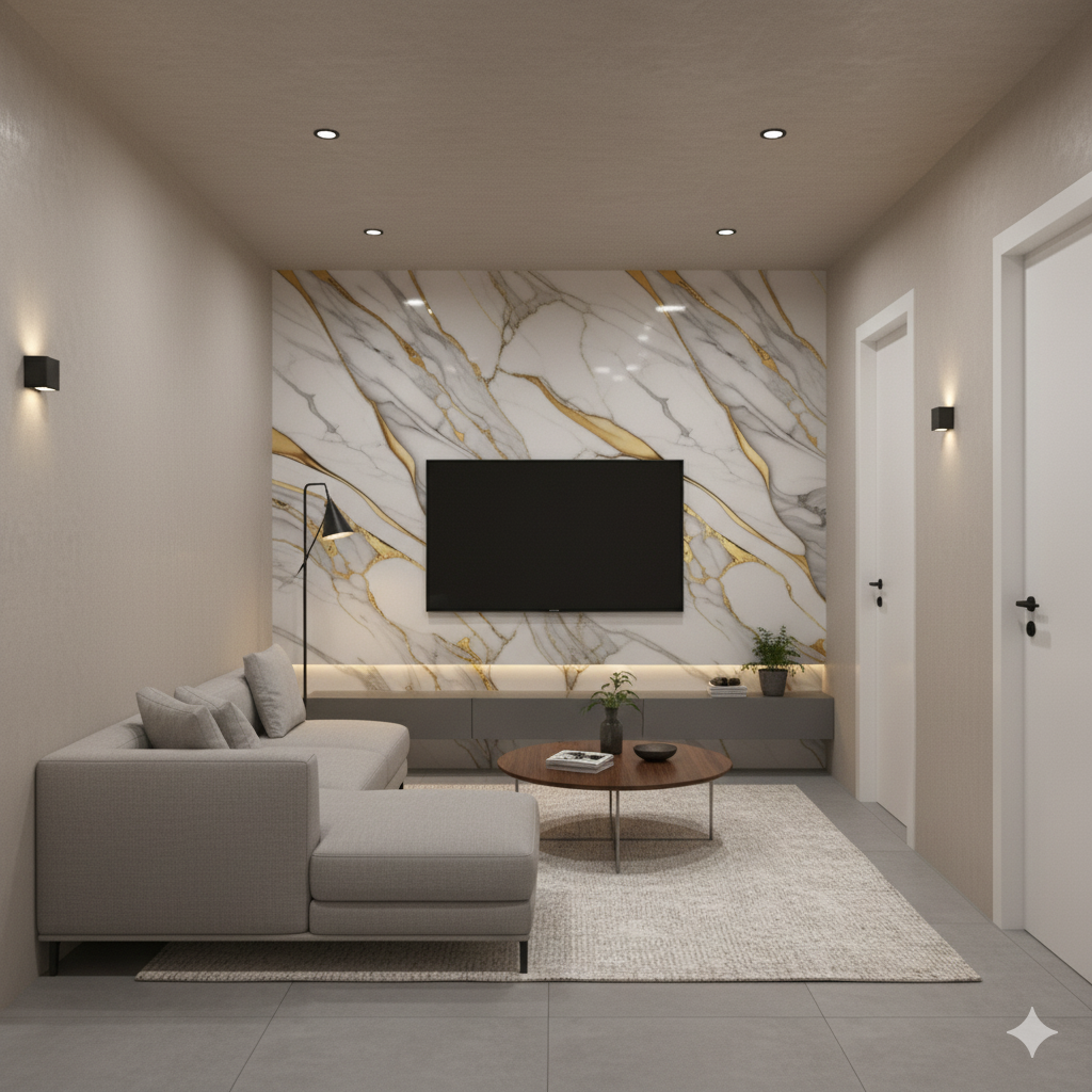 Rollos de Mármol Adhesivos