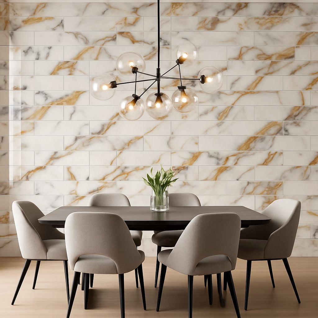 Panel Adhesivos De Mármol x10 unidades