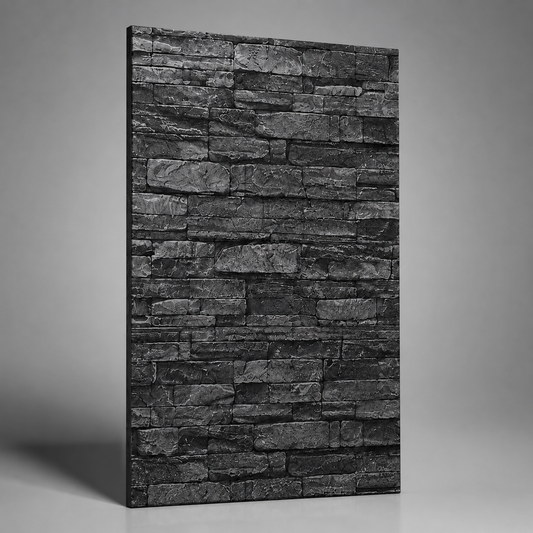 Panel Adhesivo 3D Gris Piedra