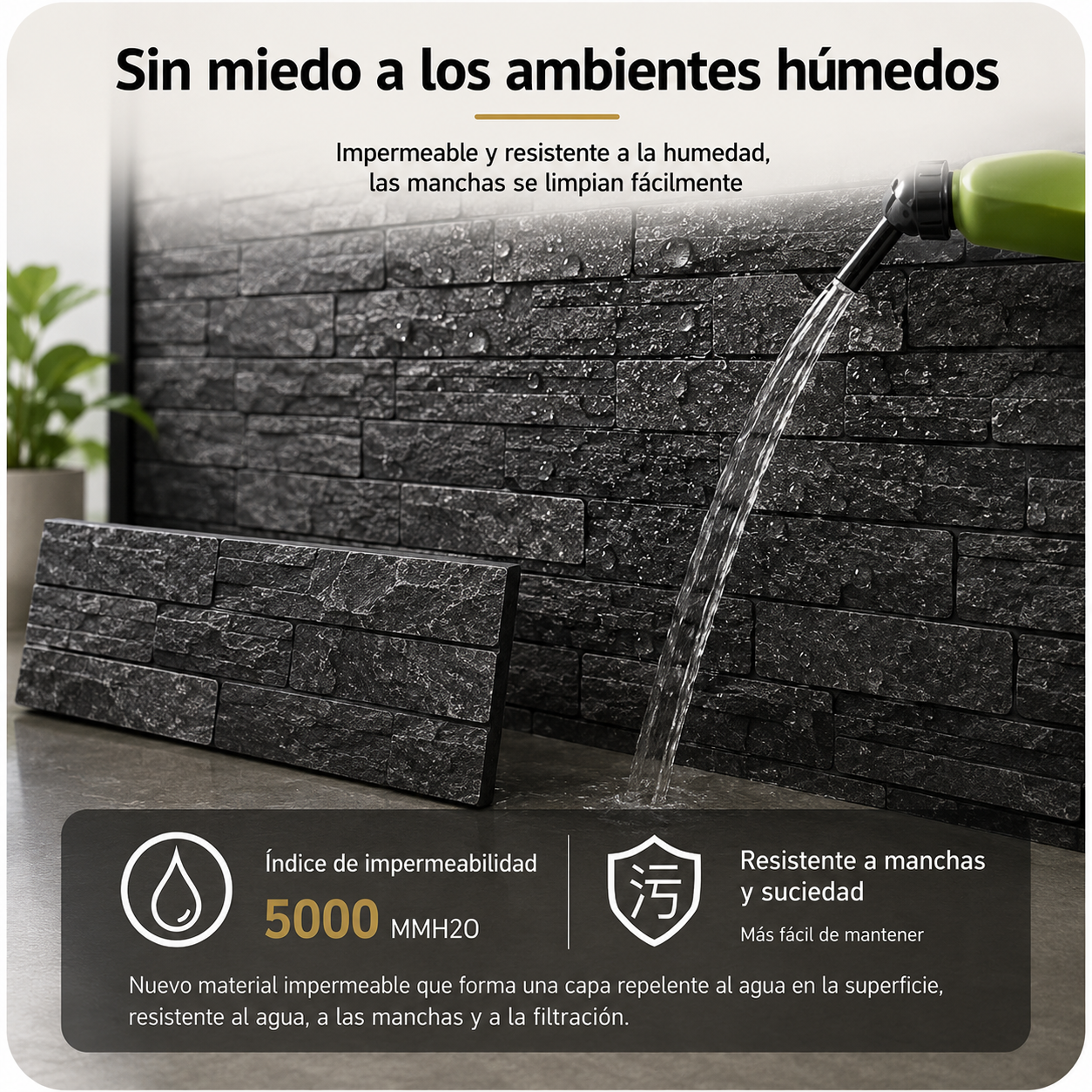 Panel Adhesivo 3D Zafiro