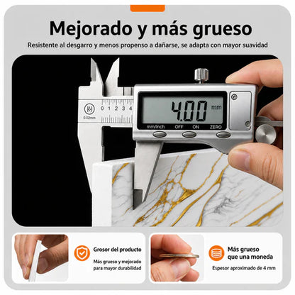 Rollo de mármol adhesivo Oro Blanco Imperial TLS24 - 1.20 x 2.40 Metros