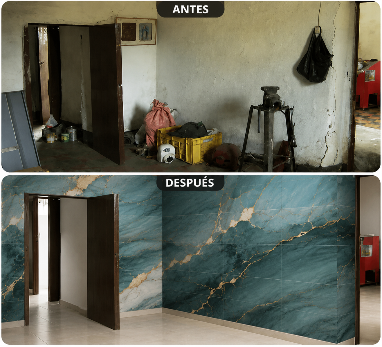 Panel Adhesivo Mármol F-04 x 10 unidades