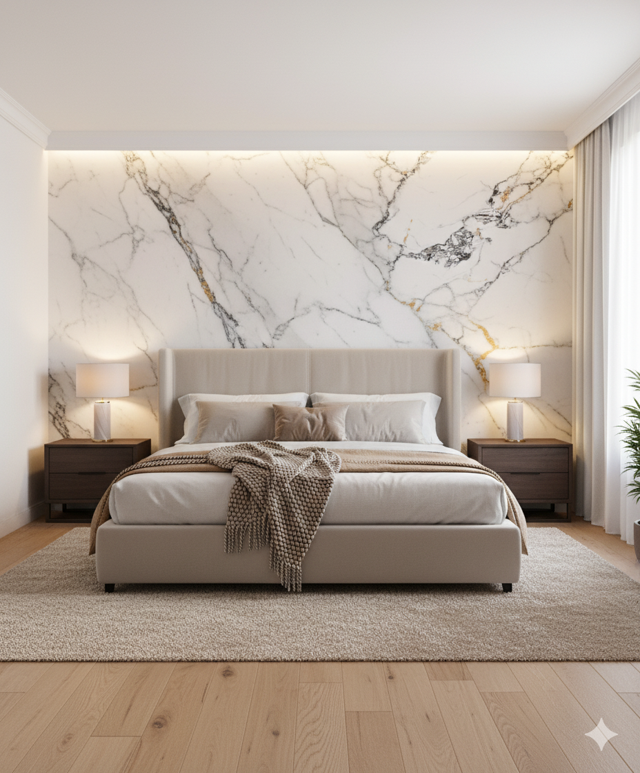 Rollos de Mármol Adhesivos