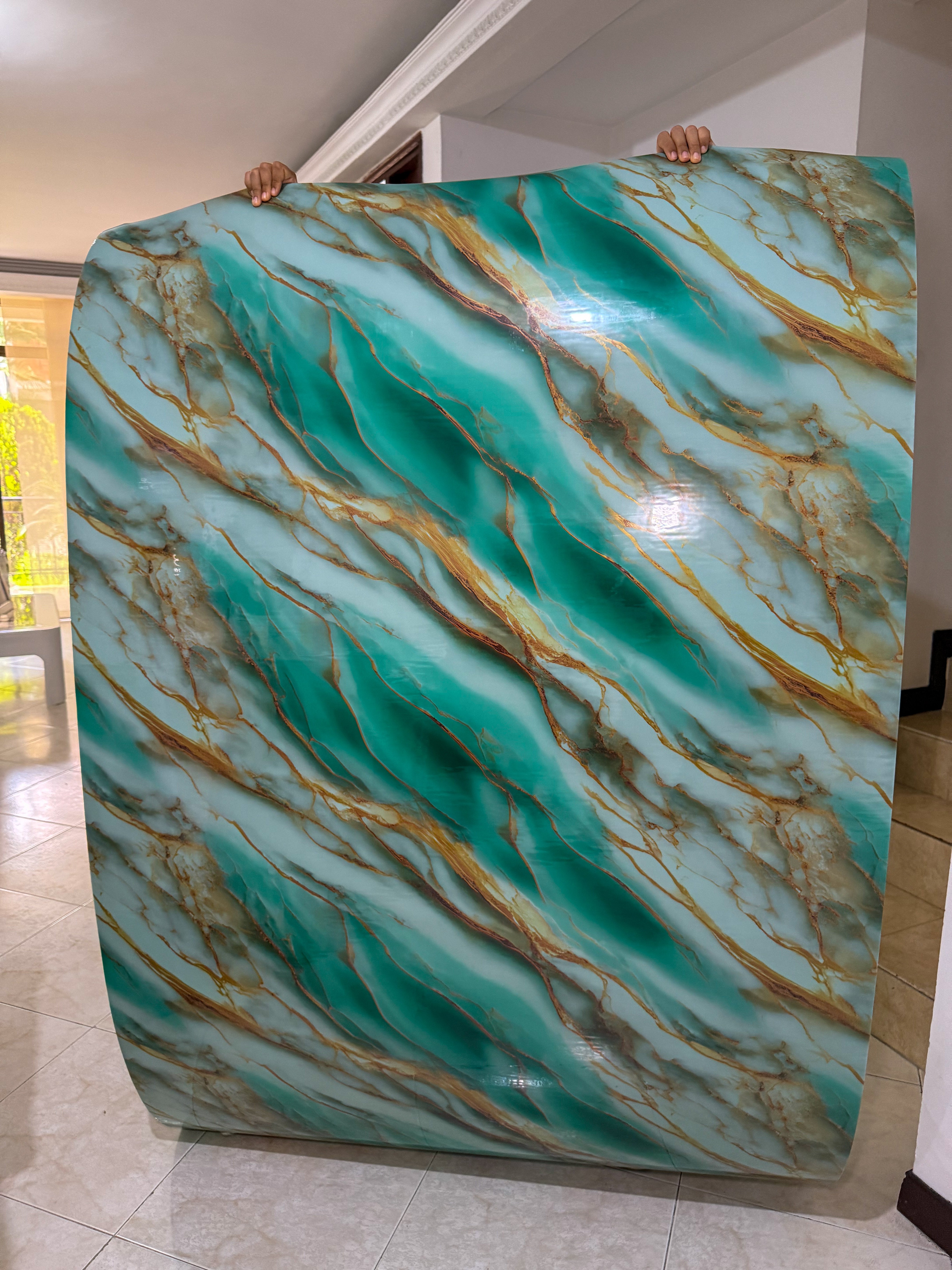 Rollo de mármol adhesivo F-35