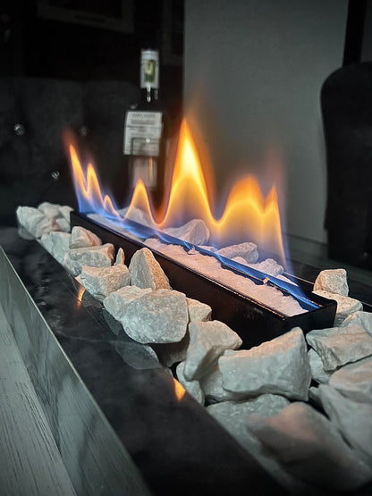 Chimenea portátil de lujo 70x20 Petróleo