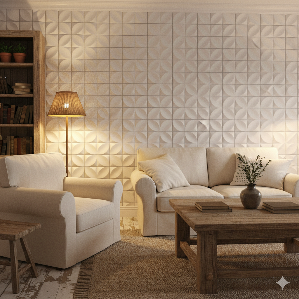 Panel PVC Flor (No adhesivo)