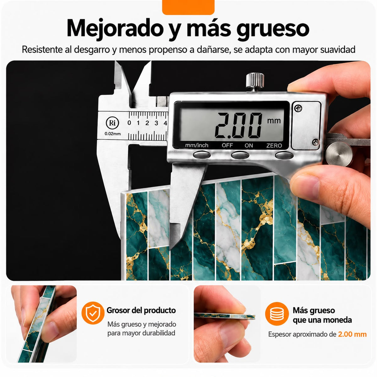 Panel Adhesivo Mármol XBM-04 30cmx60cm x10u