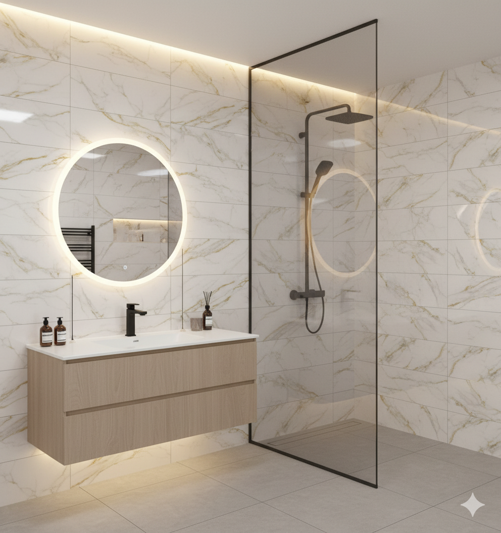 Panel Adhesivos De Mármol x10 unidades