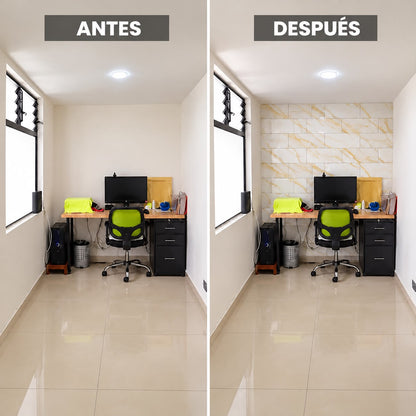 Panel Adhesivo Mármol XBM-18 30cmx60cm x10 unidades