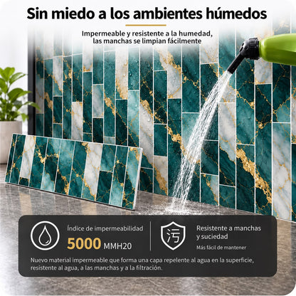 Panel Adhesivo Mármol XBM-04 30cmx60cm x10u