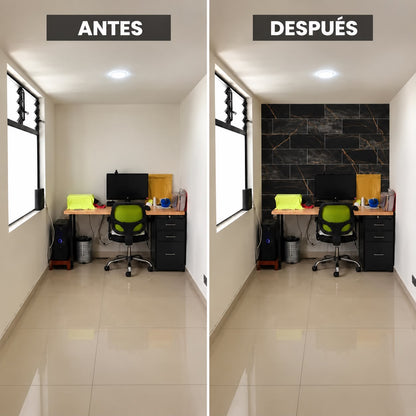 Panel Adhesivo Mármol XBM-16 30cmx60cm x 10 unidades