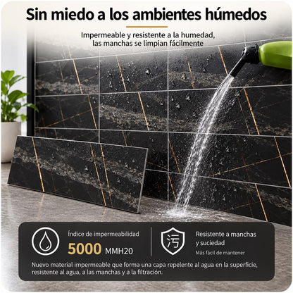 Panel Adhesivo Mármol XBM-16 30cmx60cm x 10 unidades