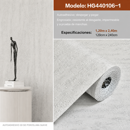 Rollo adhesivo Rustico Estilo Piedra