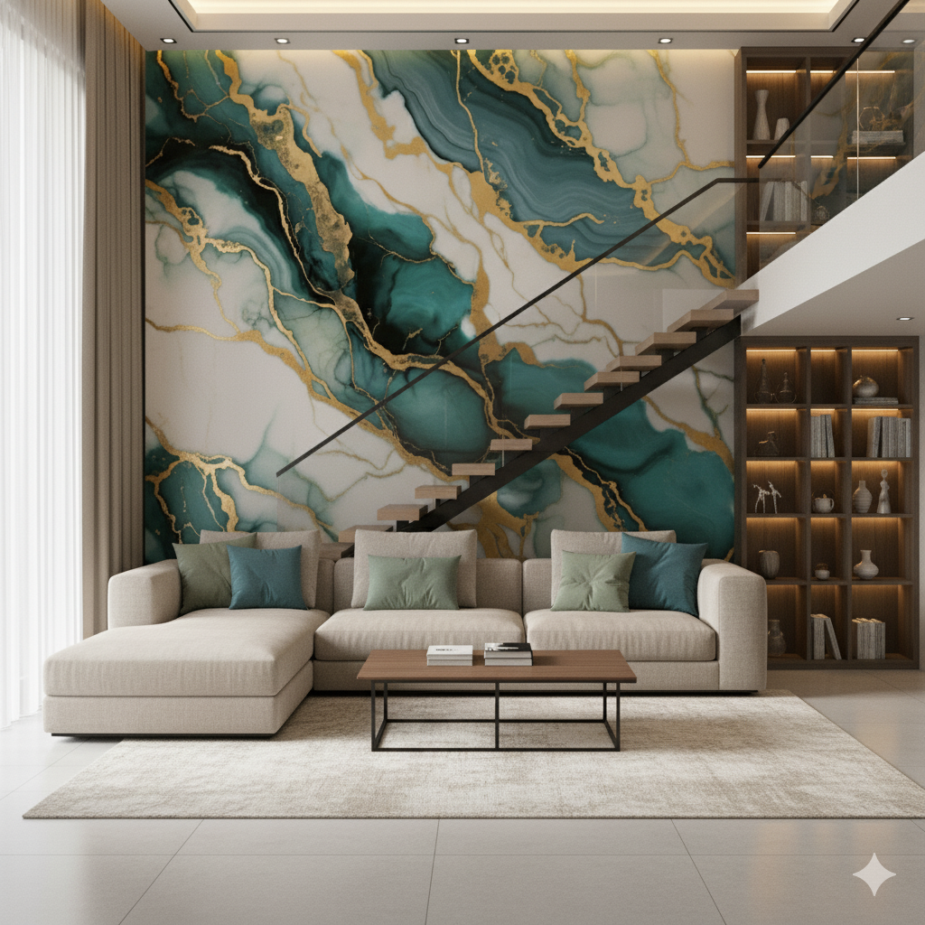 Rollos de Mármol Adhesivos