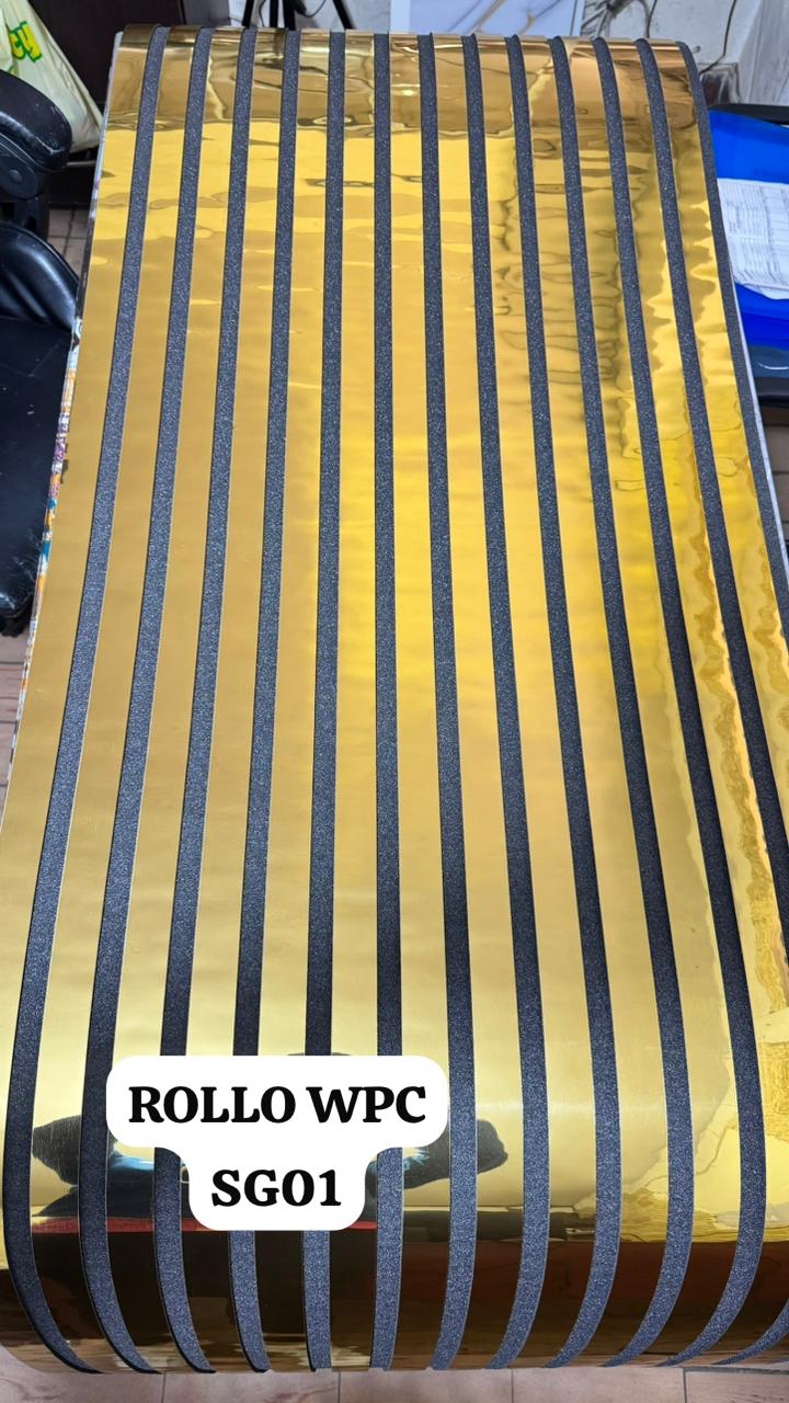 Rollo De WPC Esmeralda Dorada SGO1