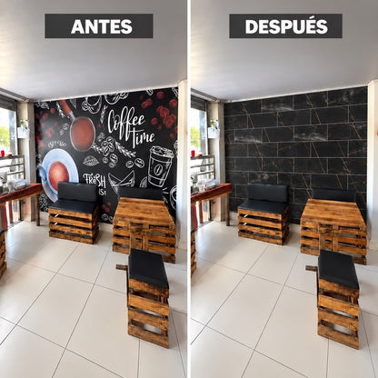 Panel Adhesivo Mármol XBM-16 30cmx60cm x 10 unidades