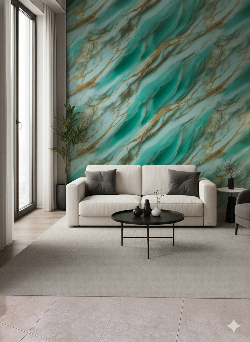 Rollos de Mármol Adhesivos