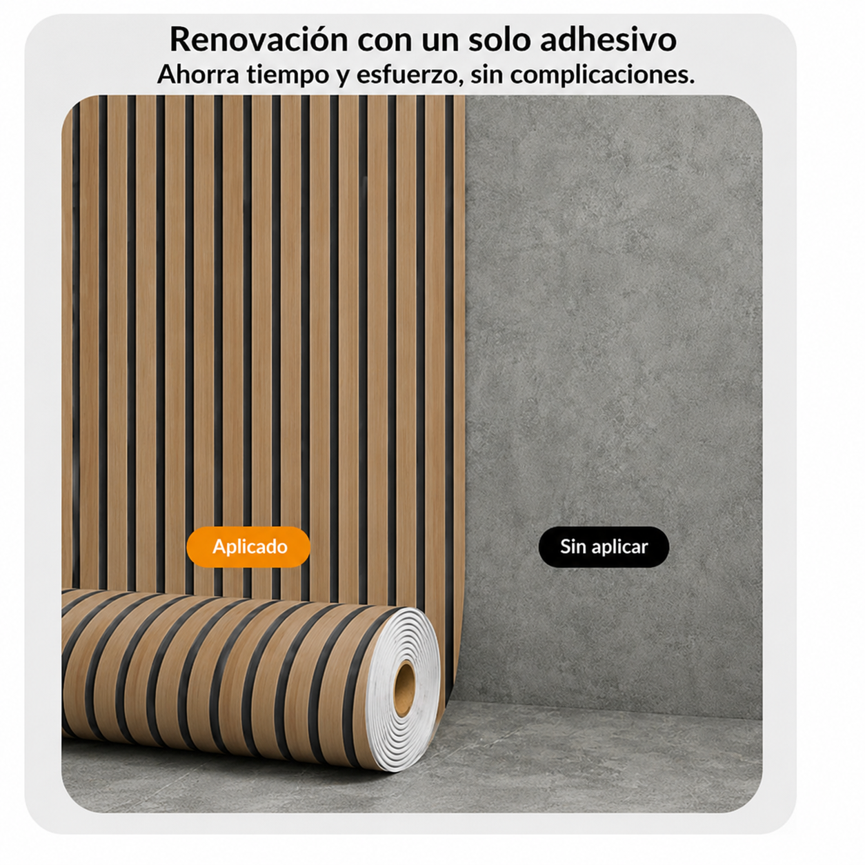 Rollo De WPC Gris Urbano SGO3