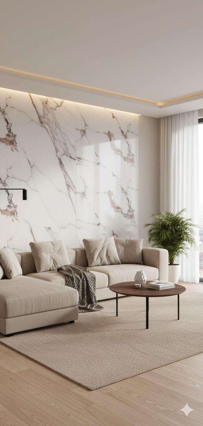 Rollos de Mármol Adhesivos