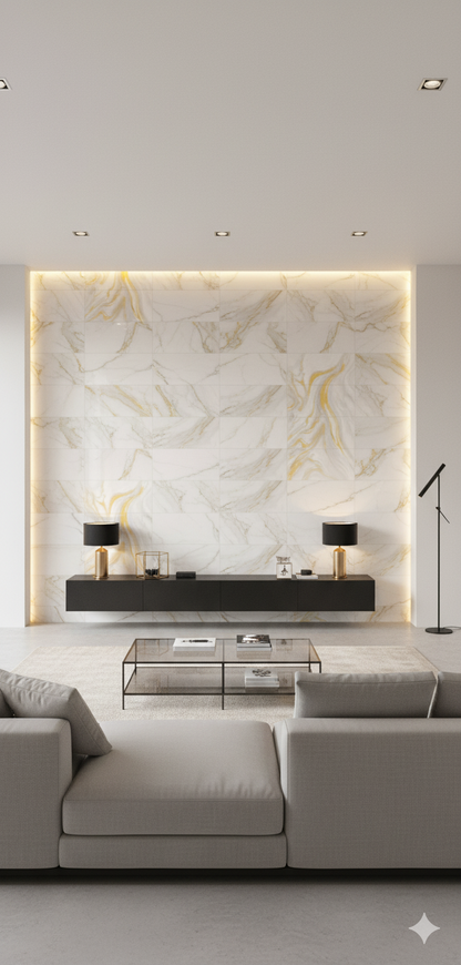 Panel Adhesivo Mármol F001 x10 unidades