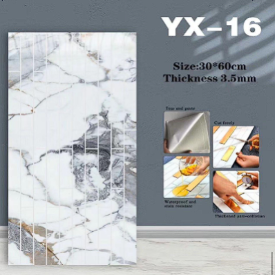 Mármol adhesivos 3D YX-16 x 10 unidades