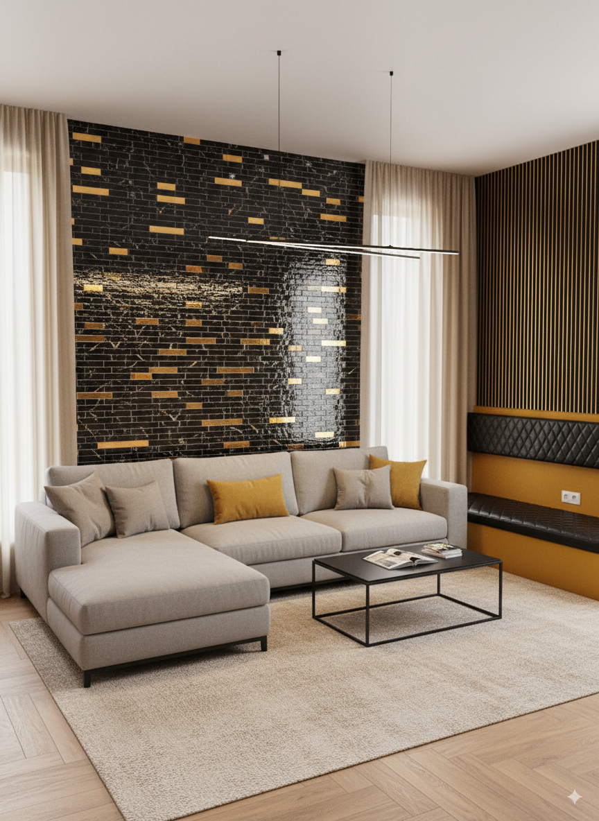 Panel Adhesivos De Mármol x10 unidades