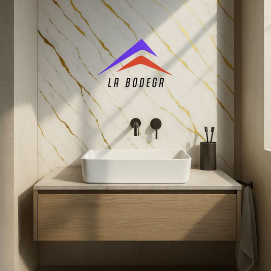 Rollo de mármol adhesivo Oro Blanco Imperial TLS24