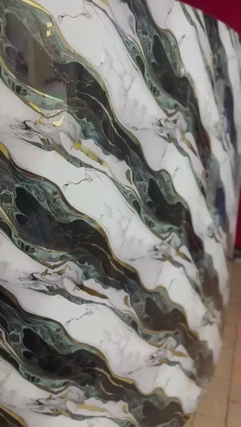 Rollo de marmol adhesivos Río Dorado W001