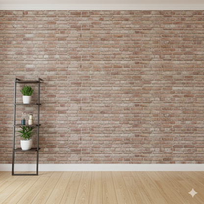 Panel adhesivo 3D Ladrillo Marrón