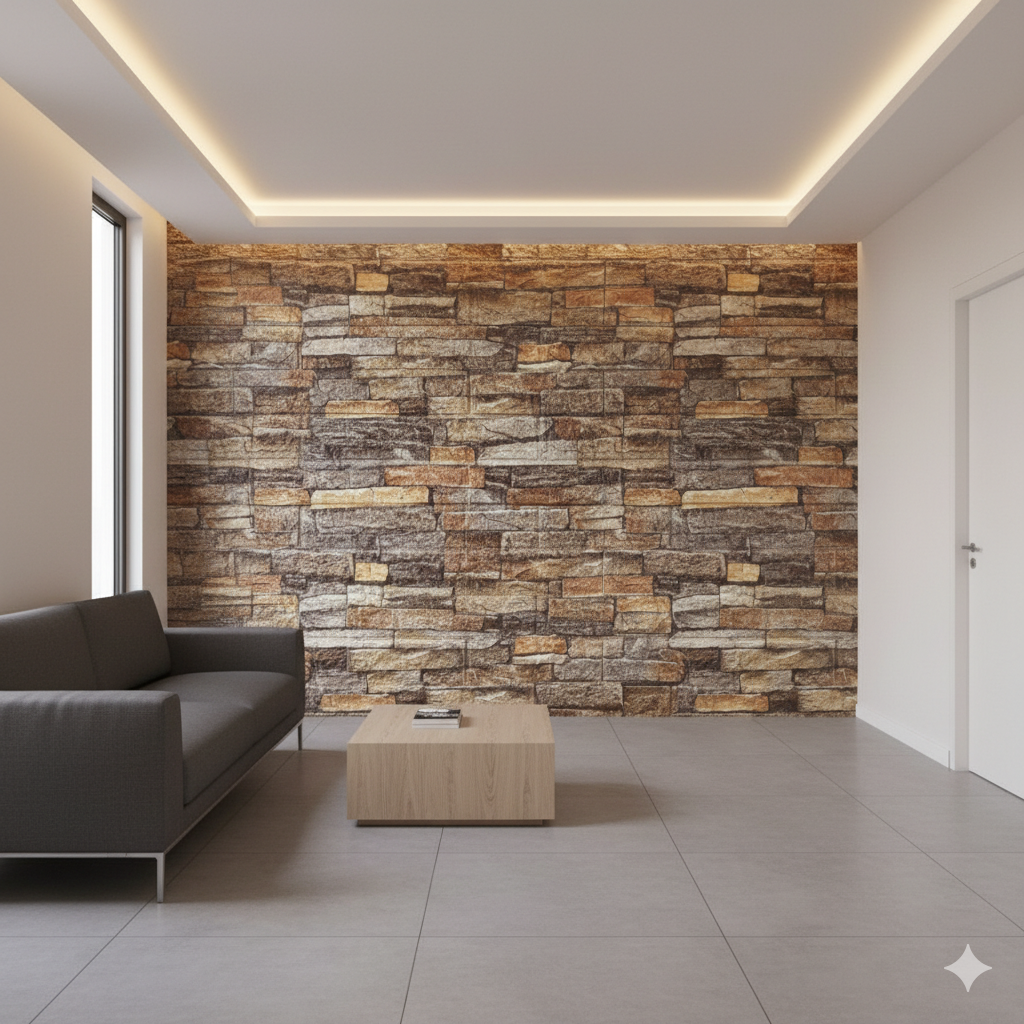 Panel Adhesivo lajas caliza