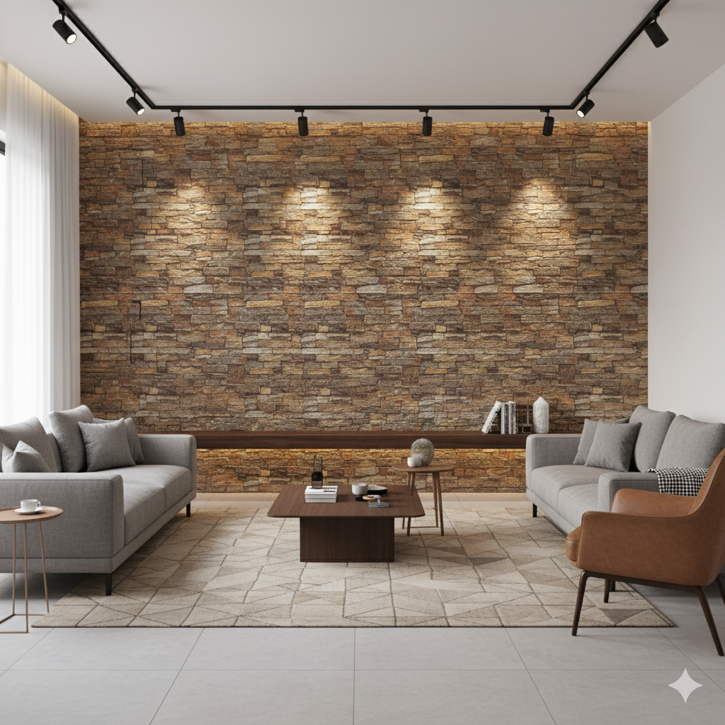 Panel Adhesivo lajas caliza